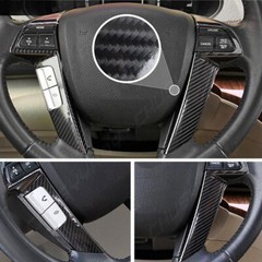 5D Car DIY Black Sticker Carbon Fiber Vinyl 12×60″ Ultra Shiny Gloss Glosy Wrap