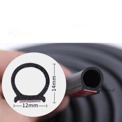 Rubber Seal Strip Molding Edge Trim Car Door Window Protector Guard Universal