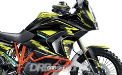 NEW Graphic kit for ktm (21~25) 1290 Super Adventure Graphic Decal Kit (GLC-BFY)