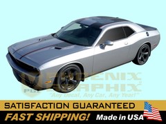 2008 2009 2010 2011 2012 2013 2014 Challenger Blacktop Edition Stripes 2-Color