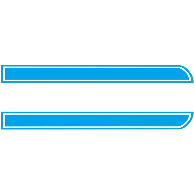 Car Sticker Racing Stripe Decal Vinyl For Hood Body Side Decoration Waterproof