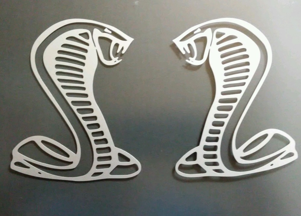 1 SET COBRA SNAKES VINYL DECAL STICKER 8″ Inch, 10″ Inch, 12″ Inch