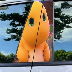 2PCS Car middle column sticker Nezha2 ONE PIECE window B pillar protective film