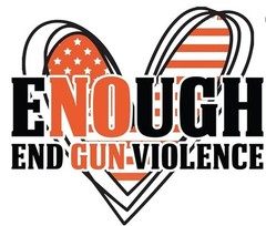 End Gun Violence Sticker (5 Inch) Waterproof Adhesive Peel & Stick Car Bumper