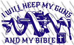I Will Keep My Guns And Bible,Faith,Gun Rights,Faith Family Freedom,Vinyl Decal