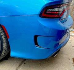 Custom Made Rear Bumper Vent Decals Fits Dodge Charger 2015-2020