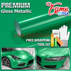 Gloss Metallic Emerald Green PPF TPU Paint Protection Film Dry Wet Vinyl Wrap