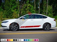 Stickers Graphic Decal Stripe Kit for Chrysler 200 Mirror Cover Bulbs 2017 2018