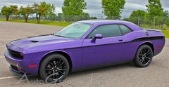 FOR 2011-2023 Dodge Challenger Roadline Body Stripes 3M Vinyl Graphics Decals