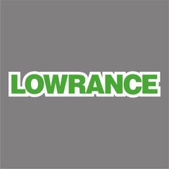 Lowrance Lime Green Carpet Graphic Decal Sticker for Fishing Bass Boats