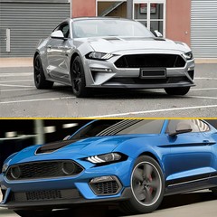 Headlight Side Marker Amber Delete Smoked Black Tint For 2018-2021 Ford Mustang