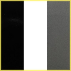 Universal 1/2″ 2-Color Pinstripe 02085210- Black/Charcoal Metallic