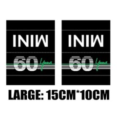 Car Door Trunk Decoration Tag Hangtag Emblems Sticker for M n Cooper ONE S JCW