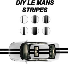 Gloss Black Cars Vinyl Film Tapes Kit for Blackout Window Trim Door 4in x 30feet