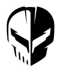 Corvette C8.R Racing Stingray Jake Skull Punisher Vinyl Decal Car Body Sticker