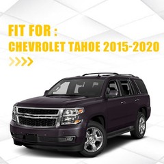 Chrome Delete Window Blackout Trim For Chevrolet Tahoe 2015-20 Accessories 1-10