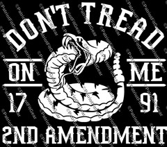 Dont Tread On Me,2nd Amendment ,1791,2A,Snake,Molon Labe, Custom Vinyl Decal