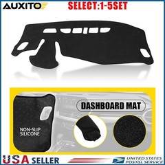 Black Dashboard Cover Pad Mat For Chevrolet Trax 24 25 Non-Slip Dash Board 1-5X