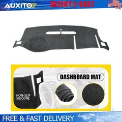 Gray Dashboard Cover Pad Mat for 07-13 Chevrolet Silverado All Trim Levels 1-5X