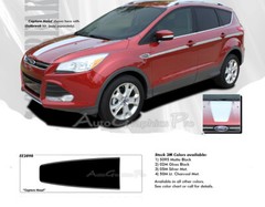 2013-2019 Ford Escape Vinyl Graphics CAPTURE Hood Stripes 3M Pro Decals